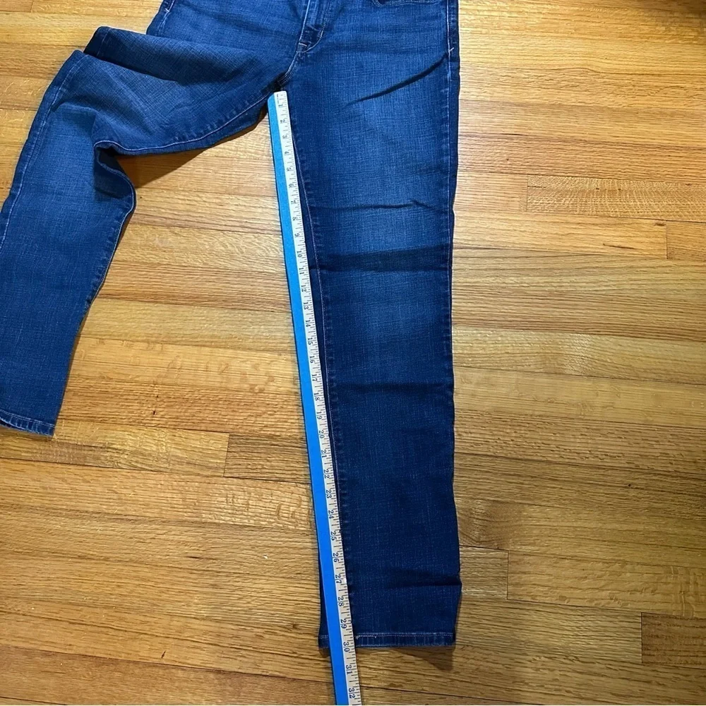 Levi's Womens Jeans Mid Rise Skinny Size 14 Dark Wash Denim Pants 32X32 (j10)